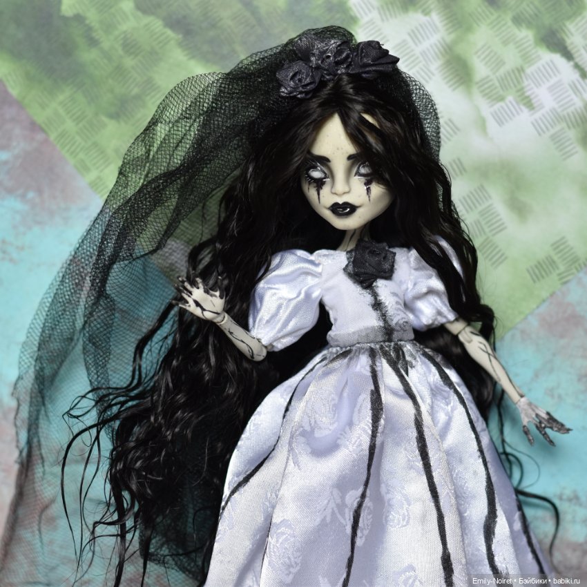 Три невесты — ООАК Monster High и Ever After High: репейнт (фото 4)