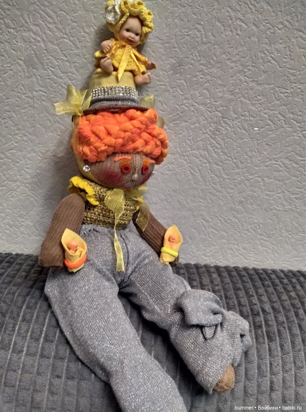 Мои примитивные куклы — Авторские текстильные куклы: Вальдорфские (фото 3)