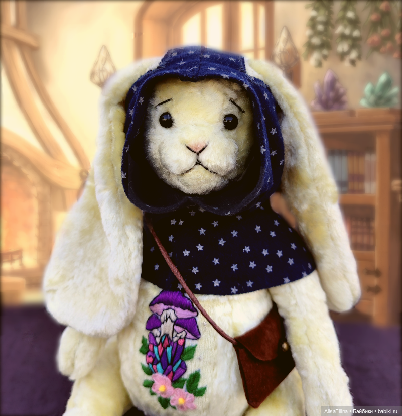 Тедди Заяц Чароит — Авторские мишки Тедди и друзья: фото