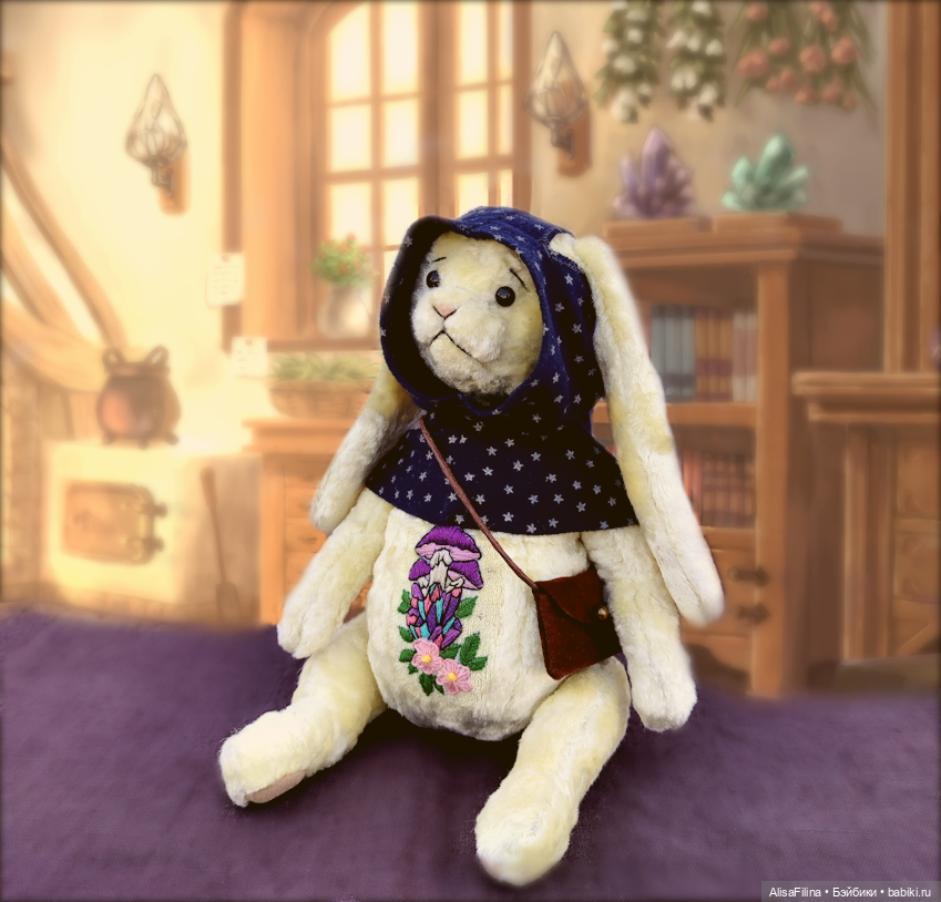 Тедди Заяц Чароит — Авторские мишки Тедди и друзья: фото (фото 2)