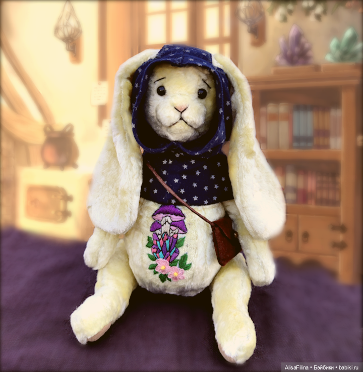Тедди Заяц Чароит — Авторские мишки Тедди и друзья: фото (фото 3)