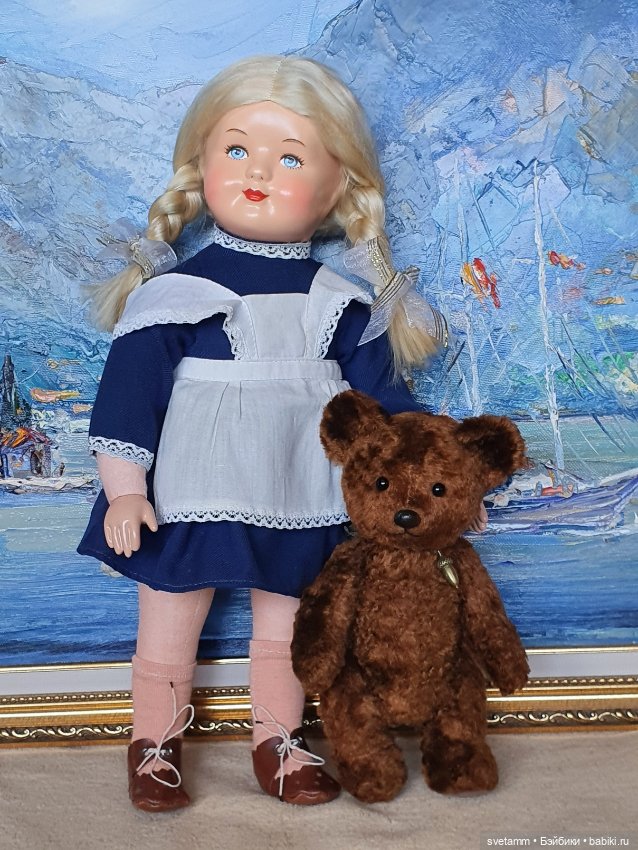 Снова в школу — Советские винтажные куклы (СССР): Ленигрушка (фото 8)
