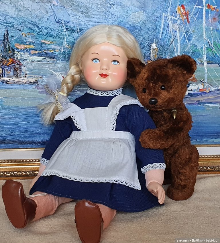 Снова в школу — Советские винтажные куклы (СССР): Ленигрушка (фото 9)