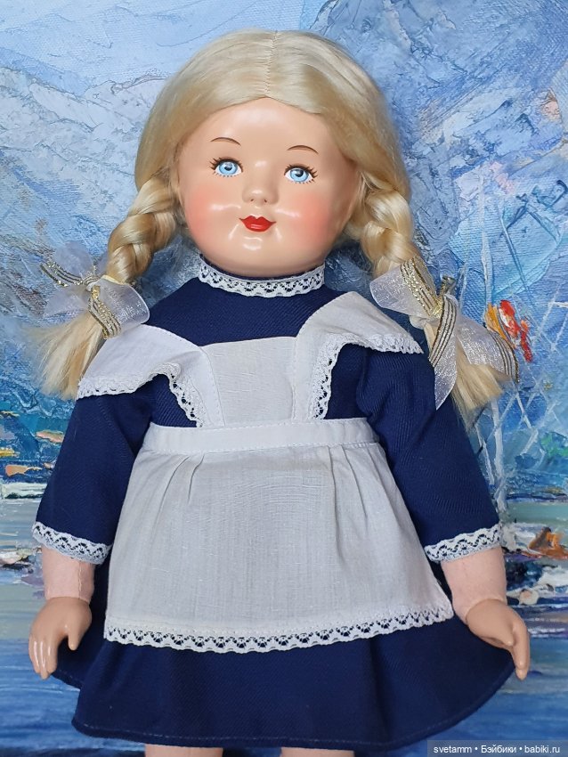 Снова в школу — Советские винтажные куклы (СССР): Ленигрушка (фото 6)