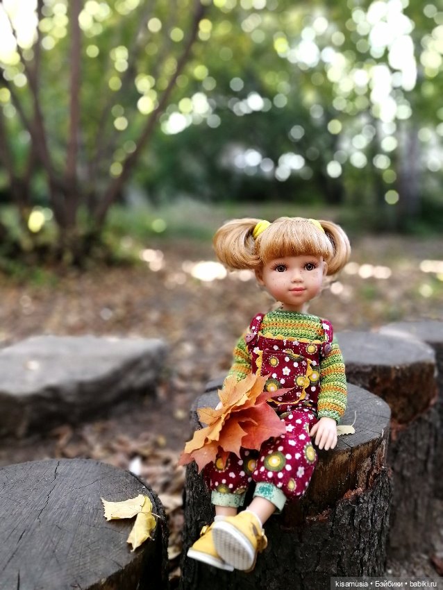 Марита в парке — Куклы Reina del Norte (Рейна дель Норте): Северянки (фото 9)