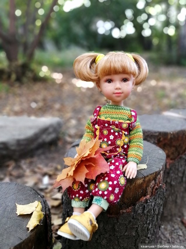 Марита в парке — Куклы Reina del Norte (Рейна дель Норте): Северянки (фото 8)