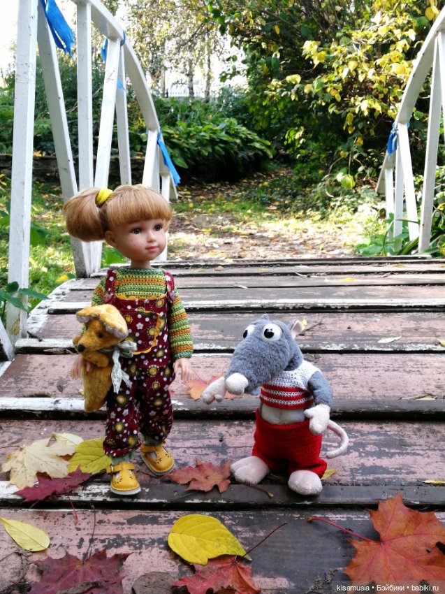 Марита в парке — Куклы Reina del Norte (Рейна дель Норте): Северянки (фото 7)