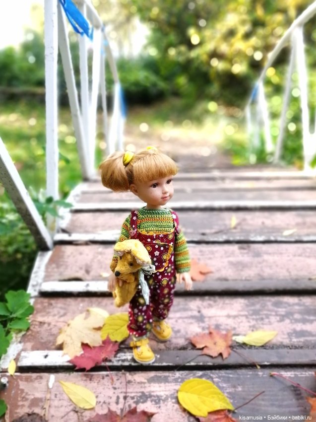 Марита в парке — Куклы Reina del Norte (Рейна дель Норте): Северянки (фото 6)