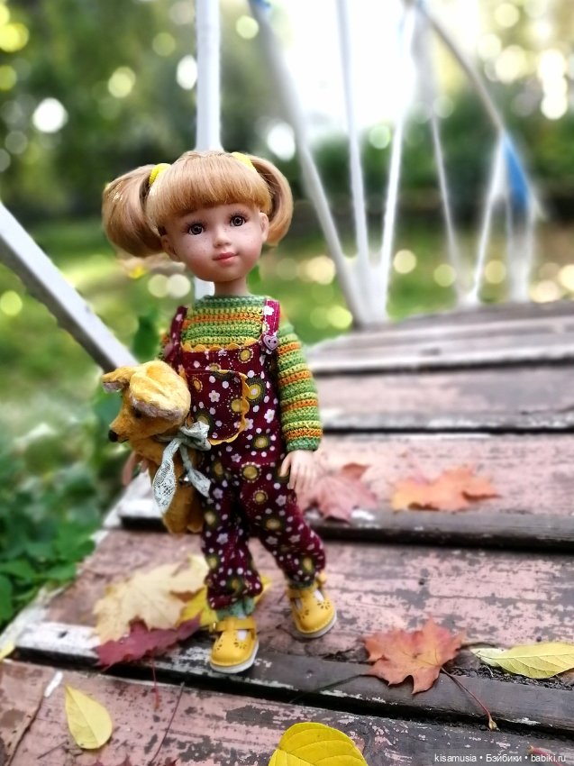 Марита в парке — Куклы Reina del Norte (Рейна дель Норте): Северянки (фото 5)