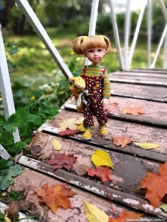 Марита в парке — Куклы Reina del Norte (Рейна дель Норте): Северянки (фото 4)