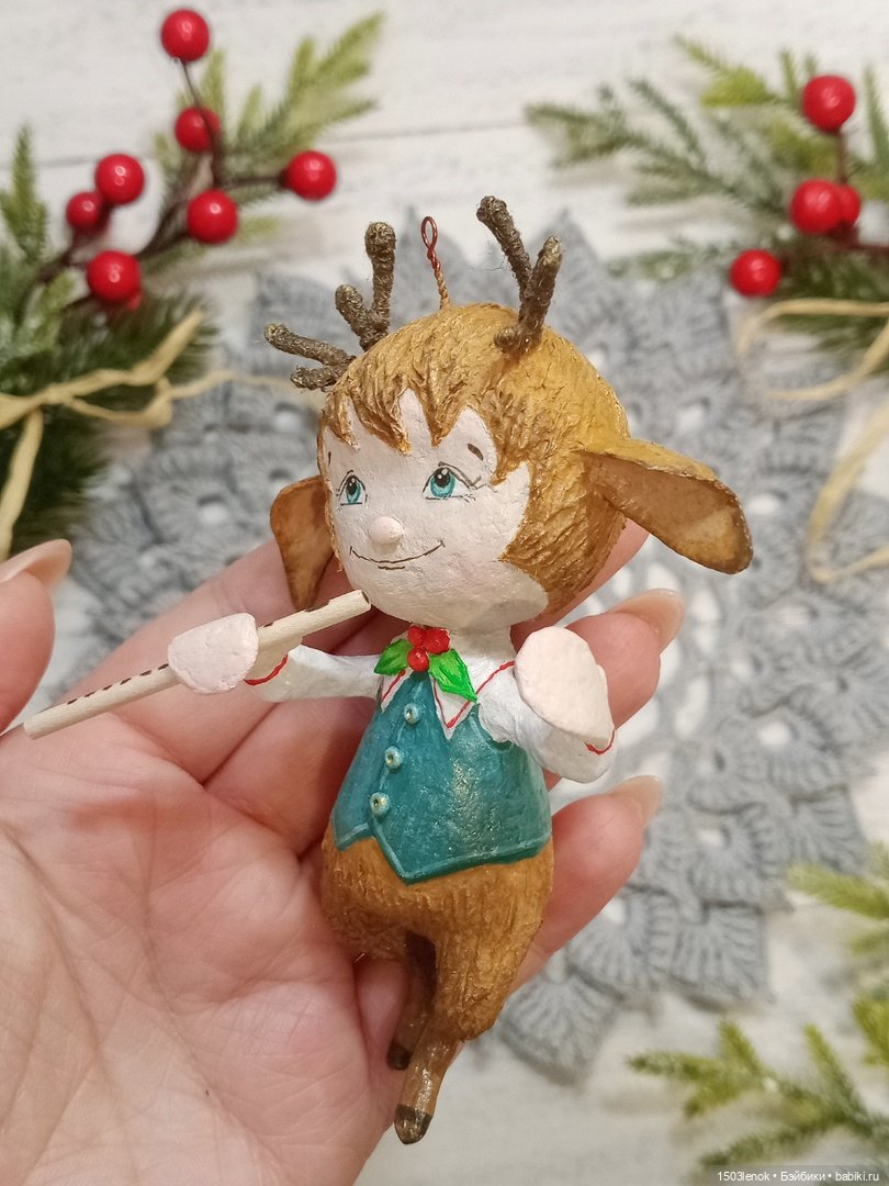 Сатиры — Лепка авторских игрушек и папье (фото 5)