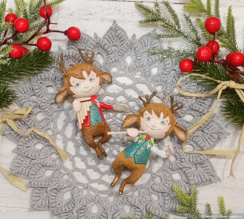 Сатиры — Лепка авторских игрушек и папье