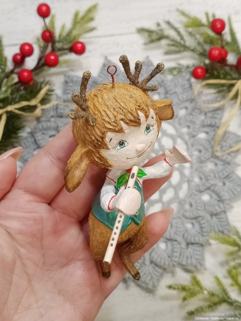 Сатиры — Лепка авторских игрушек и папье (фото 4)