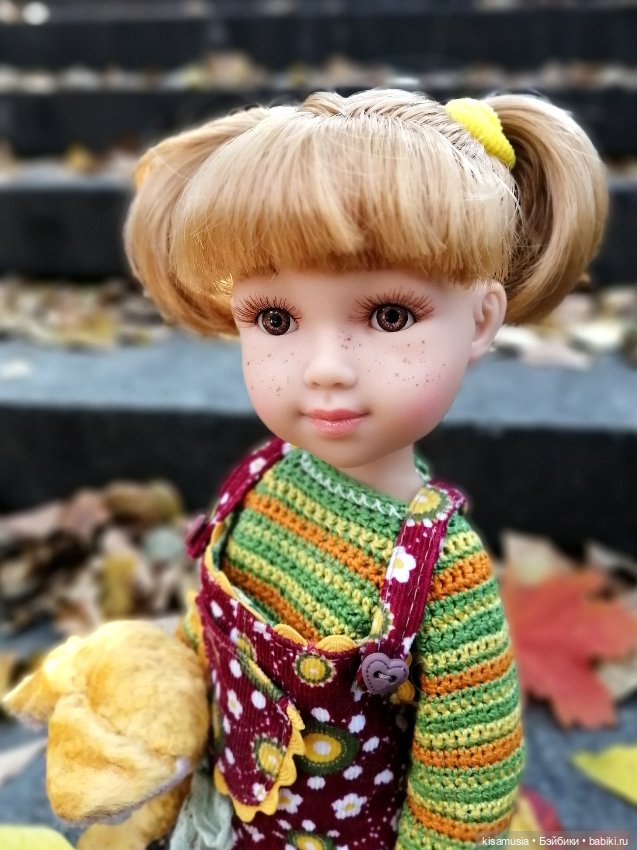 Марита в парке — Куклы Reina del Norte (Рейна дель Норте): Северянки