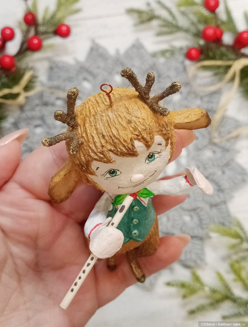 Сатиры — Лепка авторских игрушек и папье (фото 7)