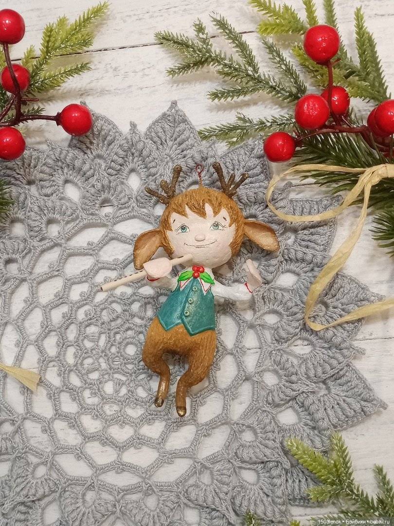 Сатиры — Лепка авторских игрушек и папье (фото 2)