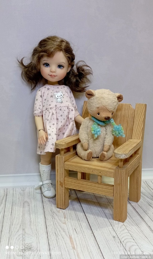 Начало предзаказа на мою шарнирную куклу, модель Тата (фото 3)