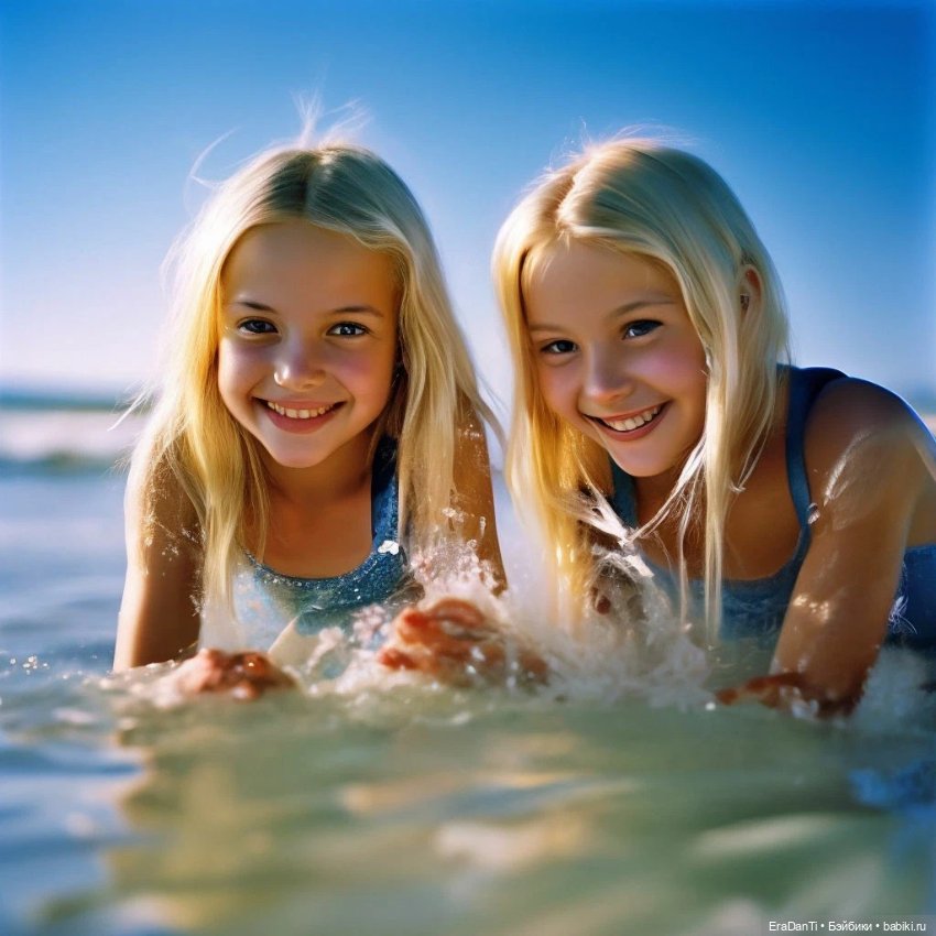 Прощание с летом. Дети и море (фото 5)