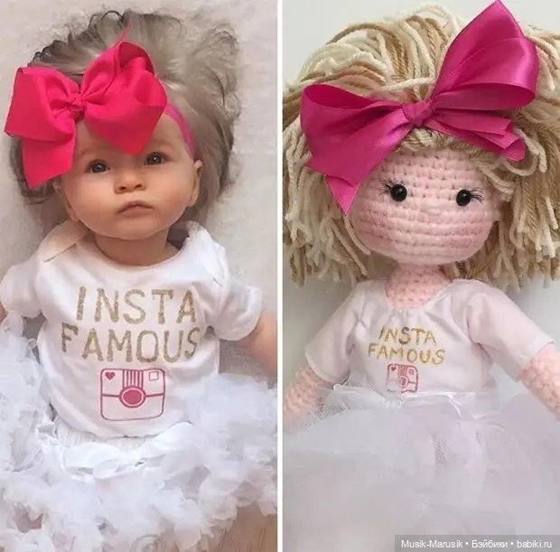 Многодетная мать делает вязаные куклы-портреты (фото 2)