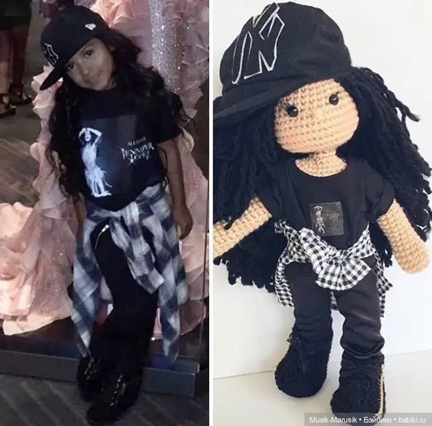 Многодетная мать делает вязаные куклы-портреты (фото 3)