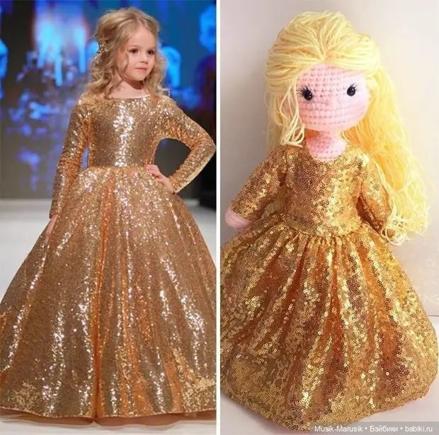 Многодетная мать делает вязаные куклы-портреты