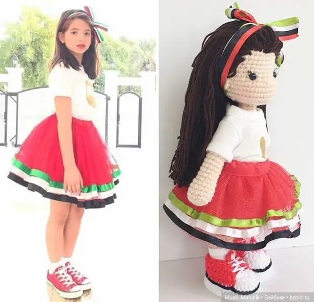 Многодетная мать делает вязаные куклы-портреты (фото 5)