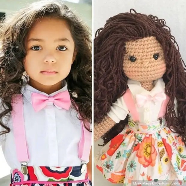 Многодетная мать делает вязаные куклы-портреты (фото 7)