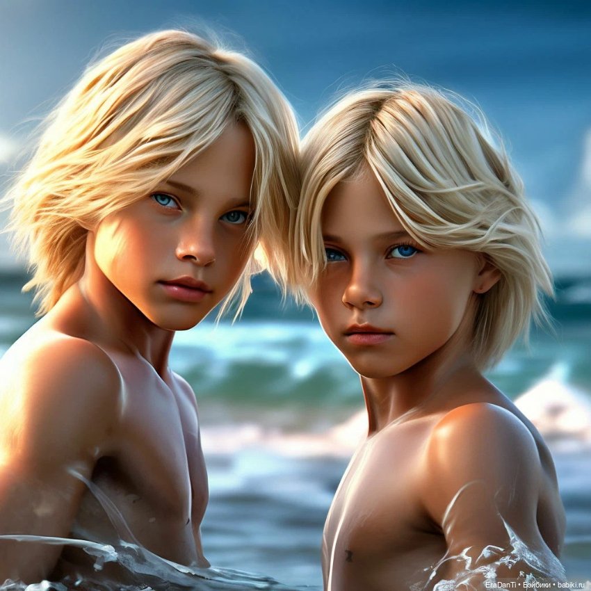 Прощание с летом. Дети и море. Вторая часть