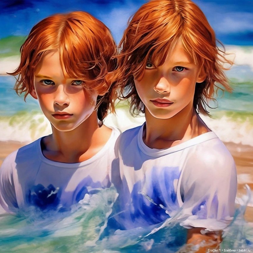 Прощание с летом. Дети и море. Вторая часть