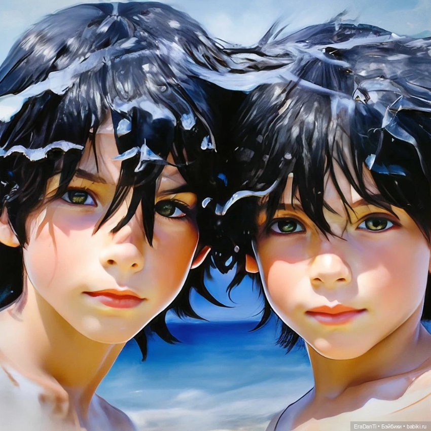 Прощание с летом. Дети и море. Вторая часть