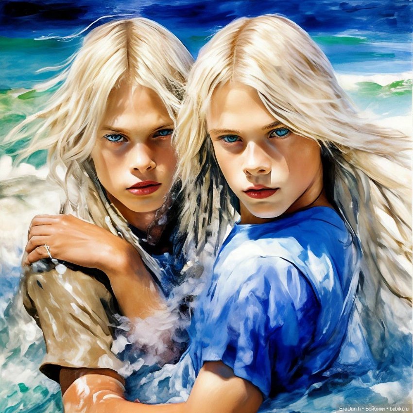 Прощание с летом. Дети и море. Вторая часть