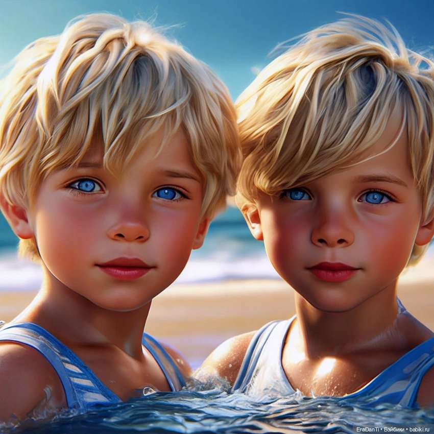 Прощание с летом. Дети и море. Вторая часть