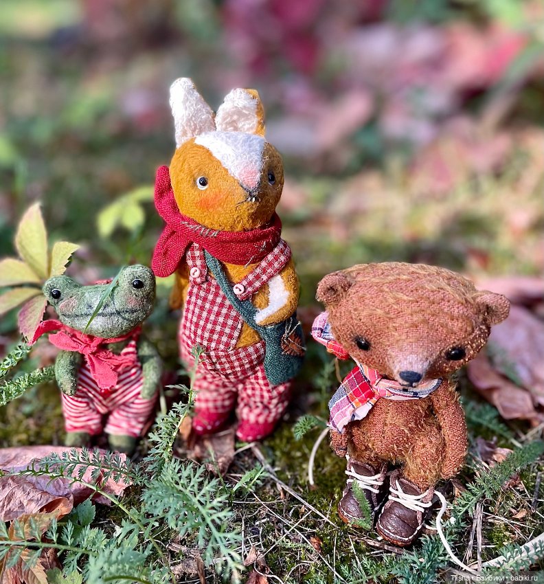 Тедди персонажи Маши Алёшиной