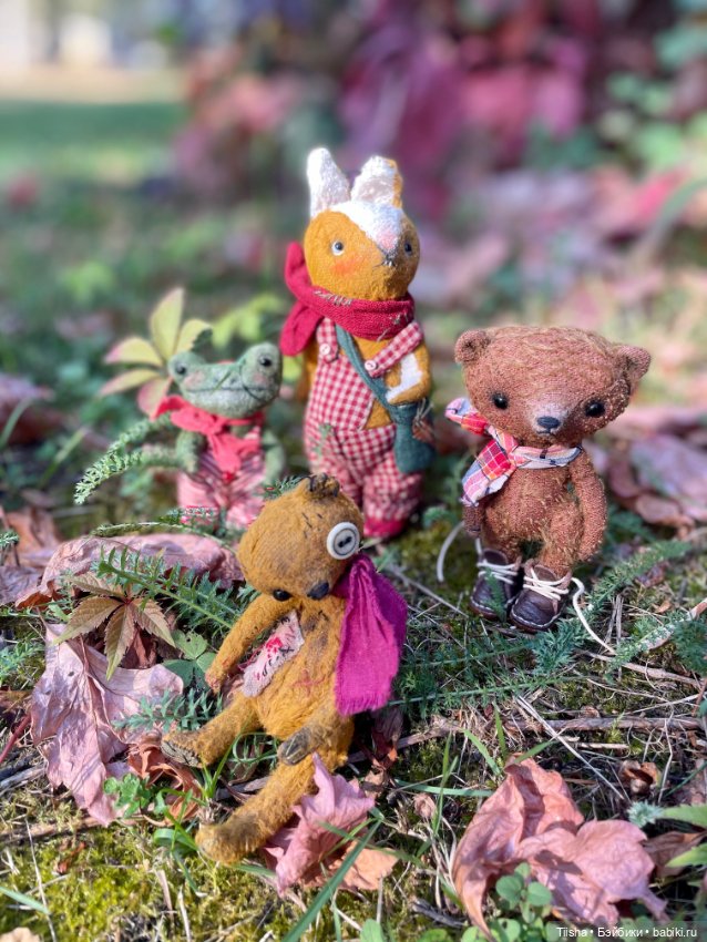 Тедди персонажи Маши Алёшиной