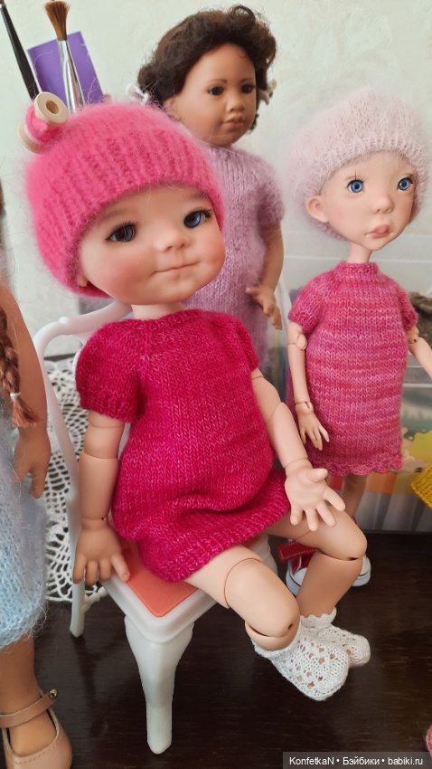 Пытаюсь заВязать — Одежда и обувь для кукол своими руками: фото (фото 4)