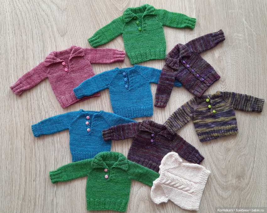 Пытаюсь заВязать — Одежда и обувь для кукол своими руками: фото