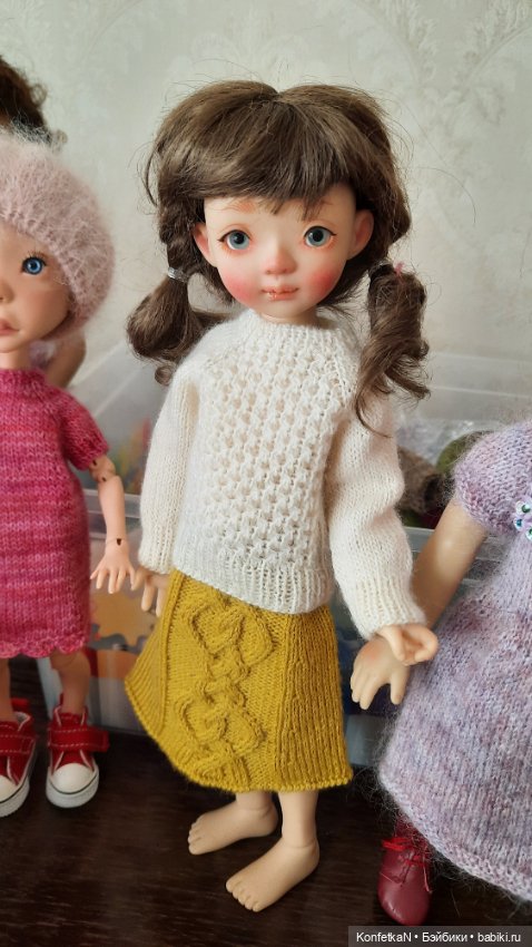 Пытаюсь заВязать — Одежда и обувь для кукол своими руками: фото