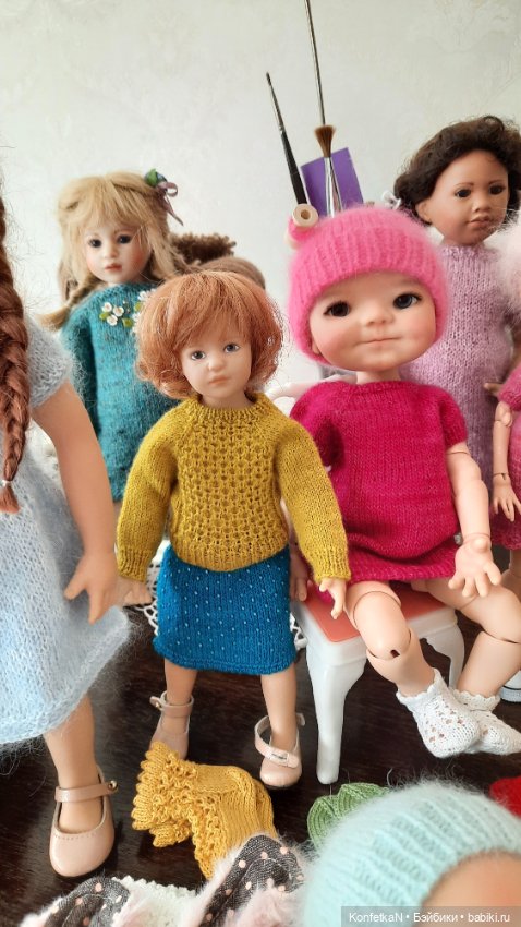 Пытаюсь заВязать — Одежда и обувь для кукол своими руками: фото (фото 3)