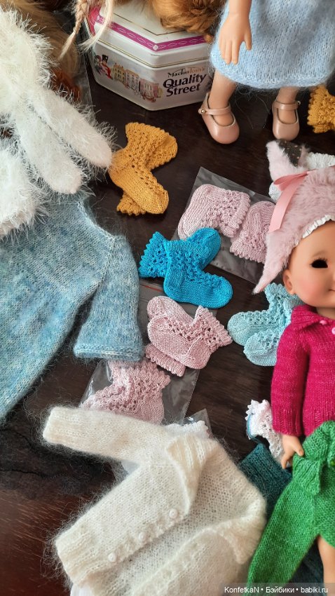 Пытаюсь заВязать — Одежда и обувь для кукол своими руками: фото (фото 8)