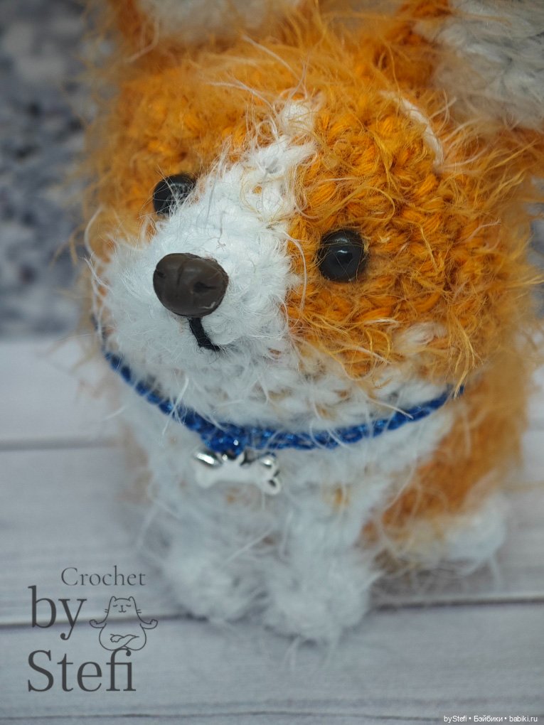 Щенок Зюблик — Вязаные игрушки и амигуруми: крючком (фото 4)