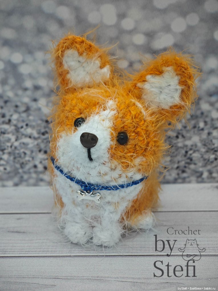 Щенок Зюблик — Вязаные игрушки и амигуруми: крючком (фото 9)