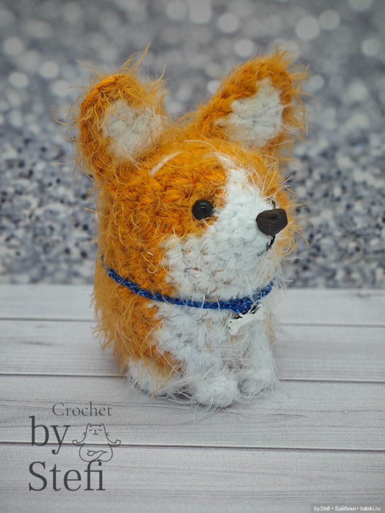 Щенок Зюблик — Вязаные игрушки и амигуруми: крючком (фото 6)