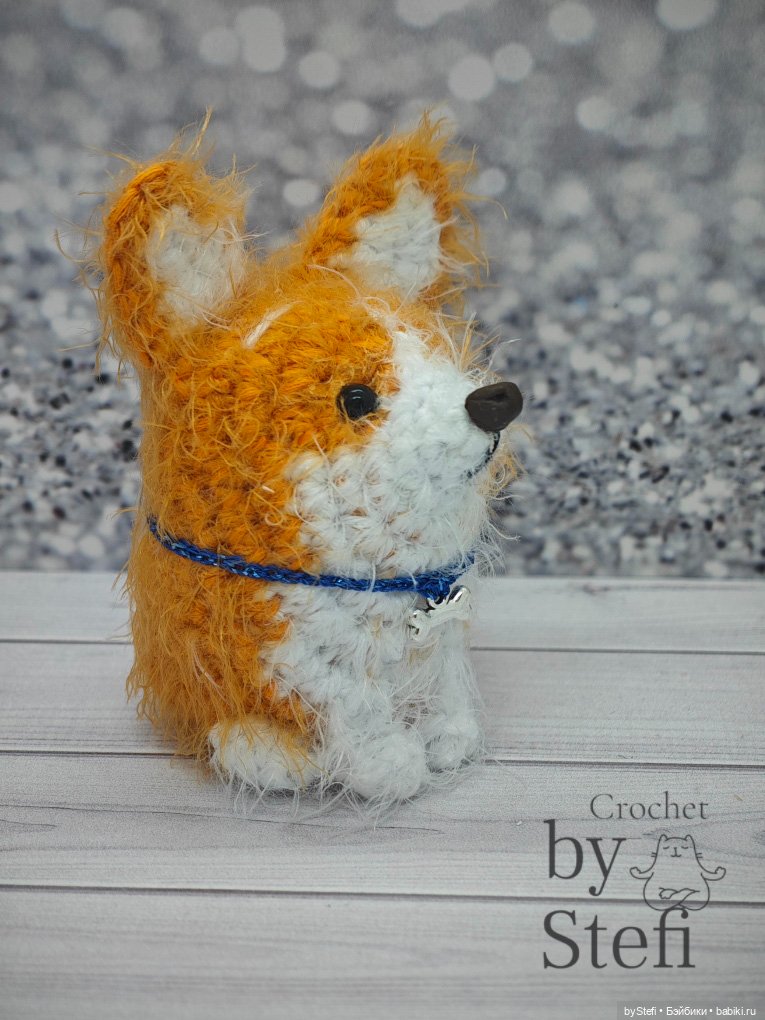 Щенок Зюблик — Вязаные игрушки и амигуруми: крючком (фото 10)