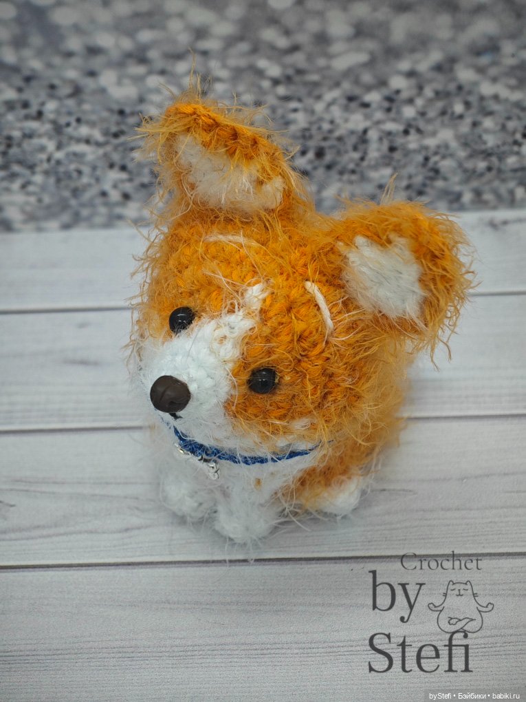 Щенок Зюблик — Вязаные игрушки и амигуруми: крючком