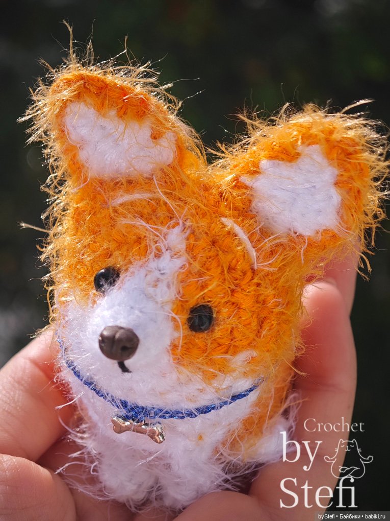 Щенок Зюблик — Вязаные игрушки и амигуруми: крючком