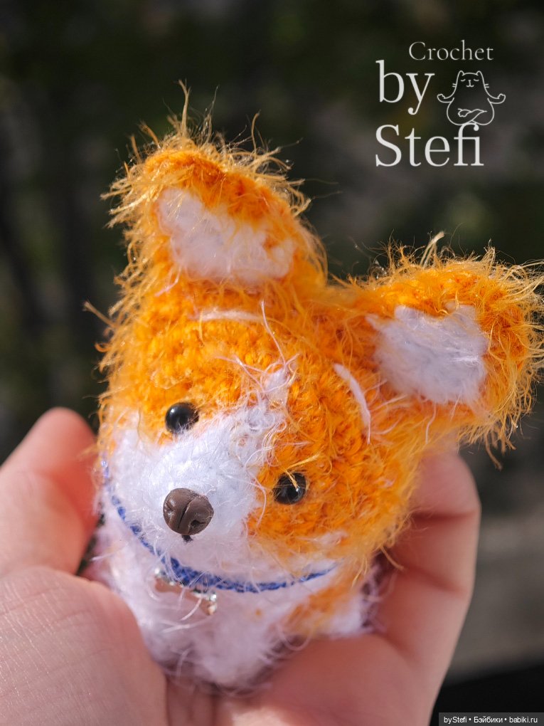 Щенок Зюблик — Вязаные игрушки и амигуруми: крючком