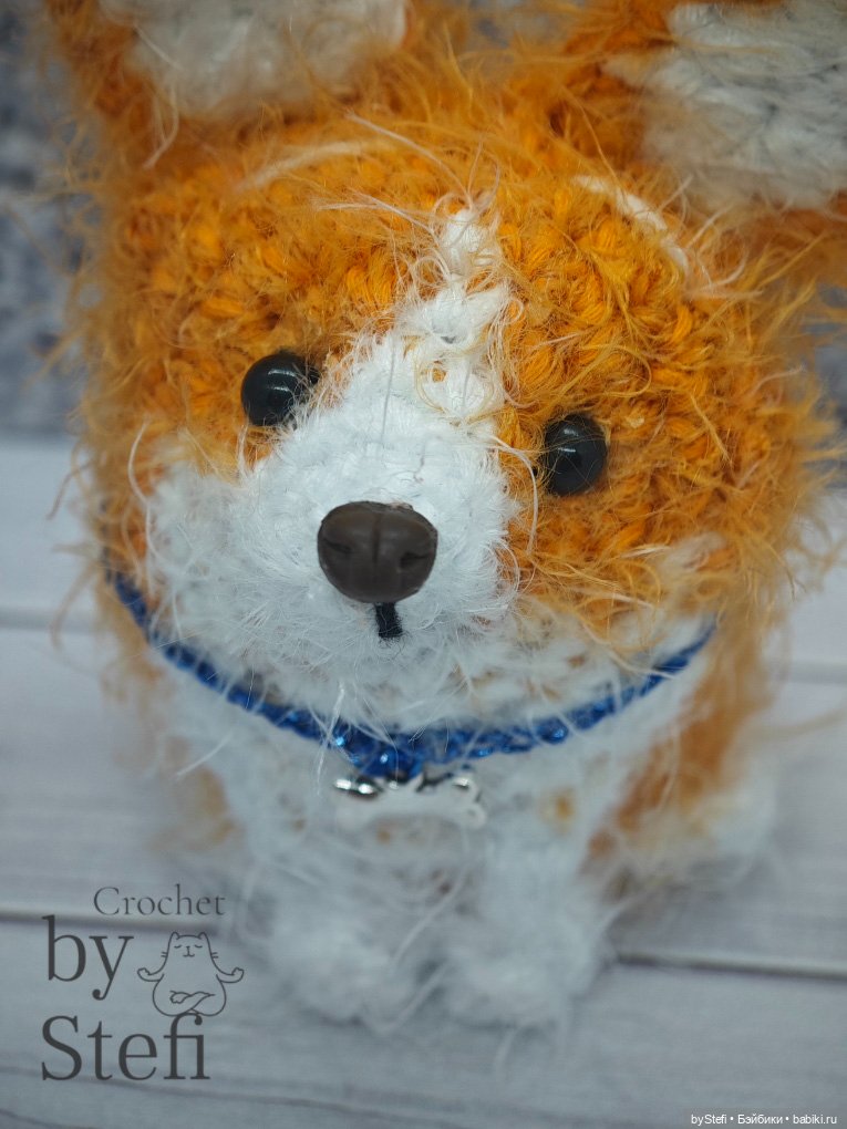 Щенок Зюблик — Вязаные игрушки и амигуруми: крючком (фото 3)