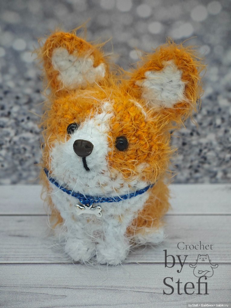 Щенок Зюблик — Вязаные игрушки и амигуруми: крючком (фото 7)