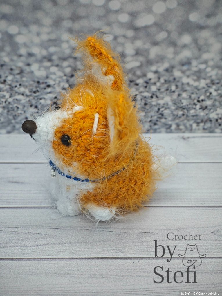 Щенок Зюблик — Вязаные игрушки и амигуруми: крючком (фото 5)