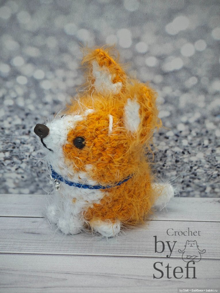 Щенок Зюблик — Вязаные игрушки и амигуруми: крючком (фото 8)